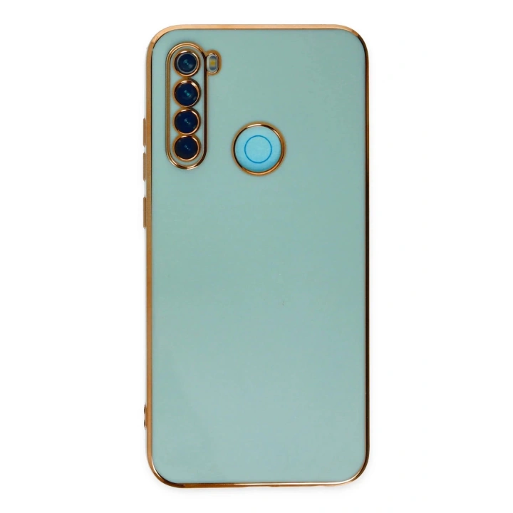 BFS  Xiaomi Redmi Note 8 Kılıf Volet Silikon - Açık Yeşil