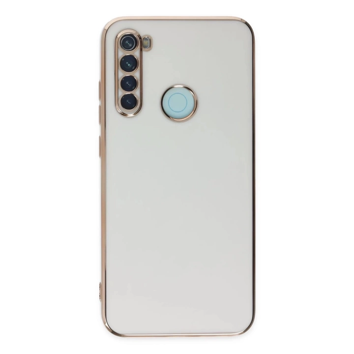 BFS  Xiaomi Redmi Note 8 Kılıf Volet Silikon - Beyaz
