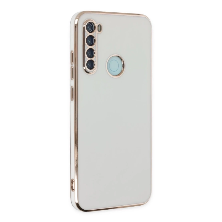 BFS  Xiaomi Redmi Note 8 Kılıf Volet Silikon - Beyaz