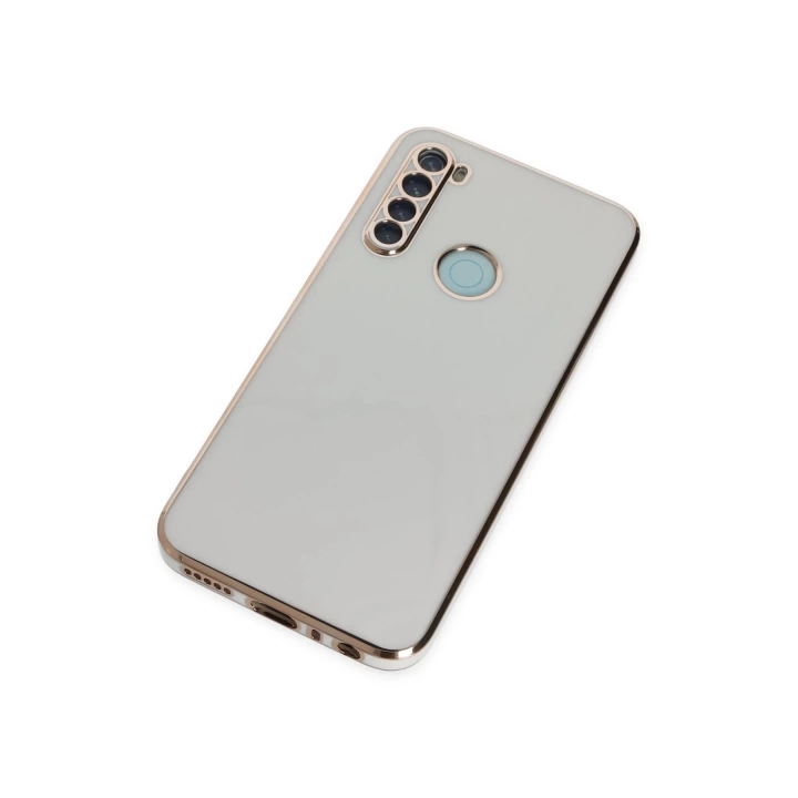 BFS  Xiaomi Redmi Note 8 Kılıf Volet Silikon - Beyaz