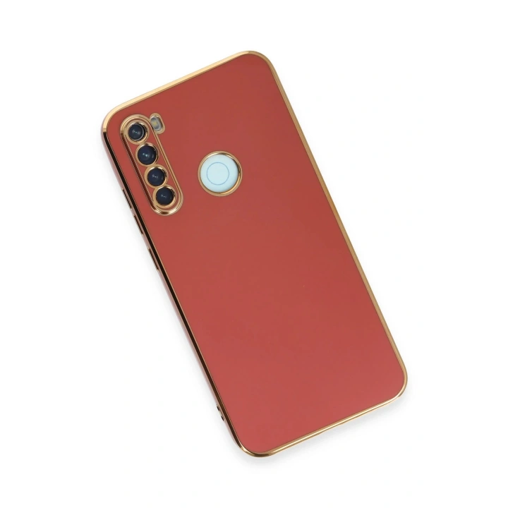 BFS  Xiaomi Redmi Note 8 Kılıf Volet Silikon - Kırmızı