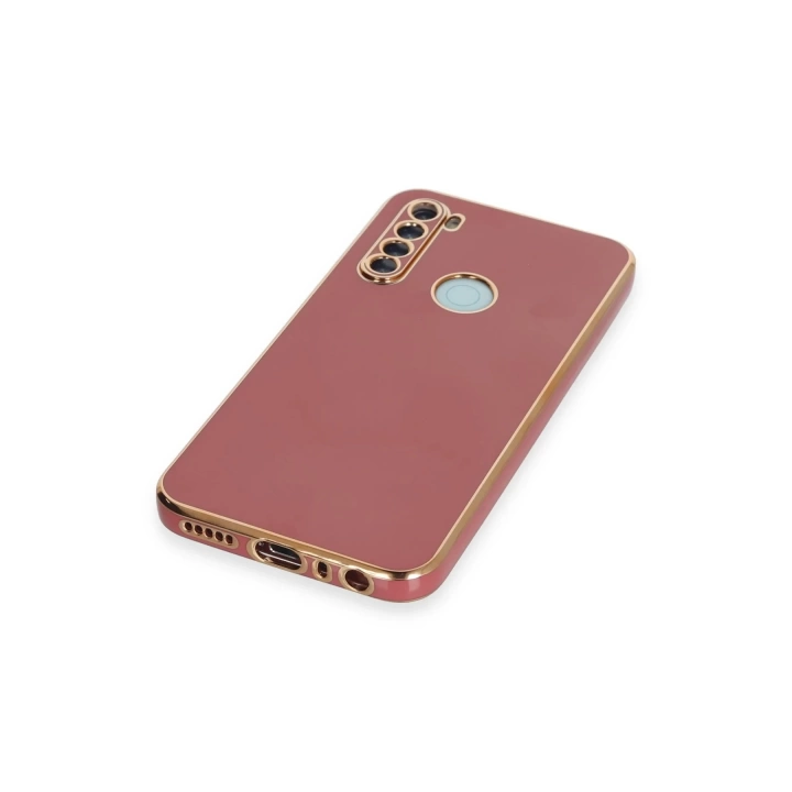 BFS  Xiaomi Redmi Note 8 Kılıf Volet Silikon - Kırmızı