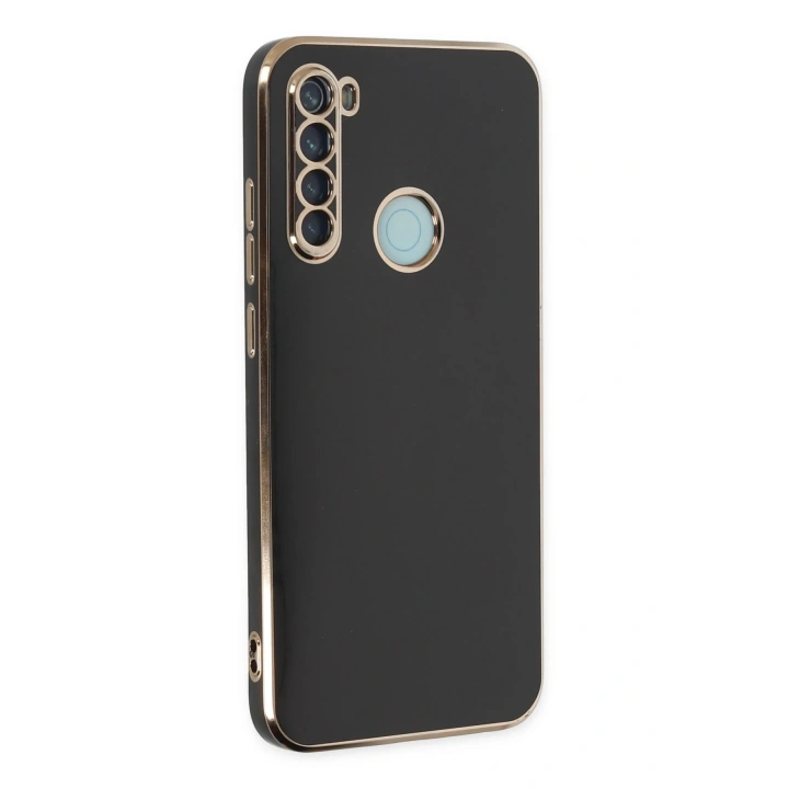 BFS  Xiaomi Redmi Note 8 Kılıf Volet Silikon - Siyah