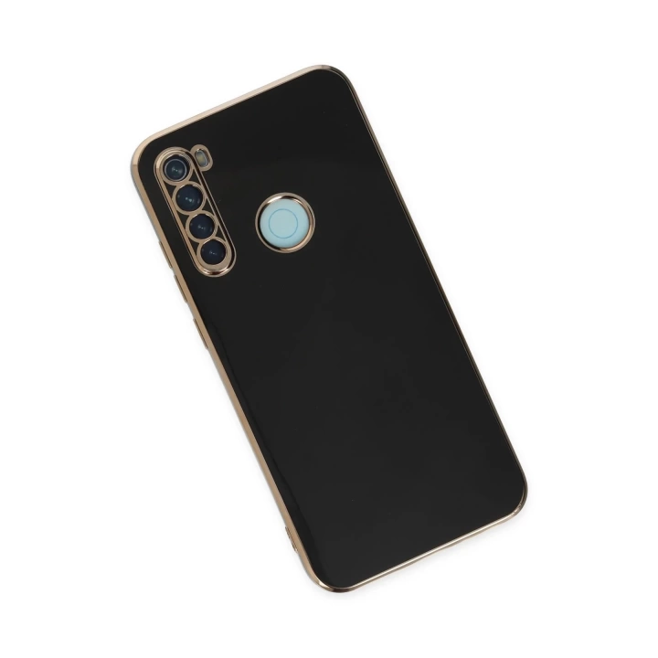 BFS  Xiaomi Redmi Note 8 Kılıf Volet Silikon - Siyah
