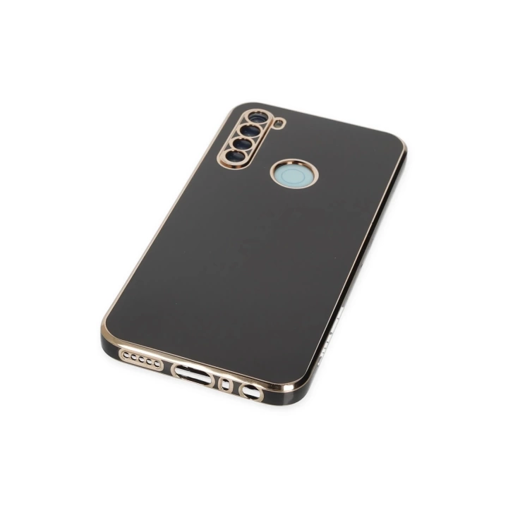 BFS  Xiaomi Redmi Note 8 Kılıf Volet Silikon - Siyah