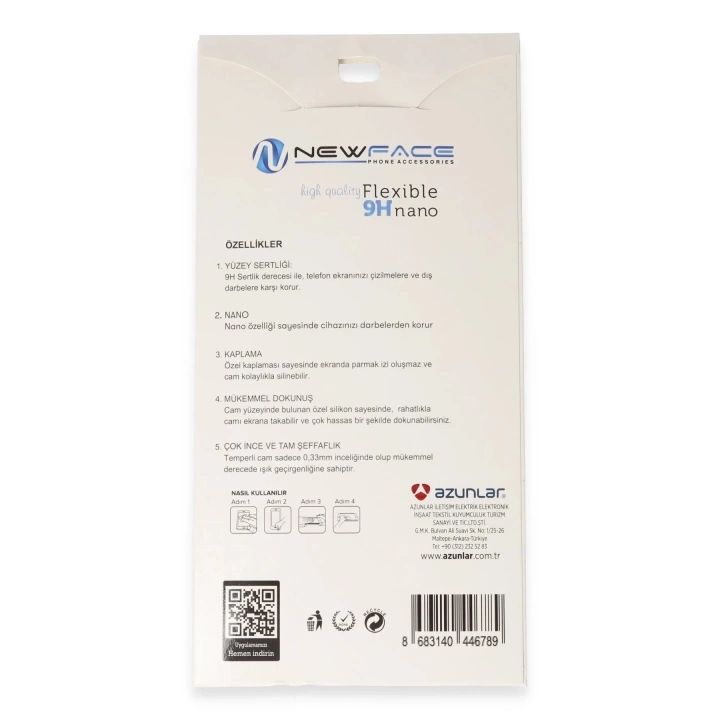 BFS  Xiaomi Redmi Note 8 Pro 6D Antistatik Mat Seramik Hayalet Nano Ekran Koruyucu