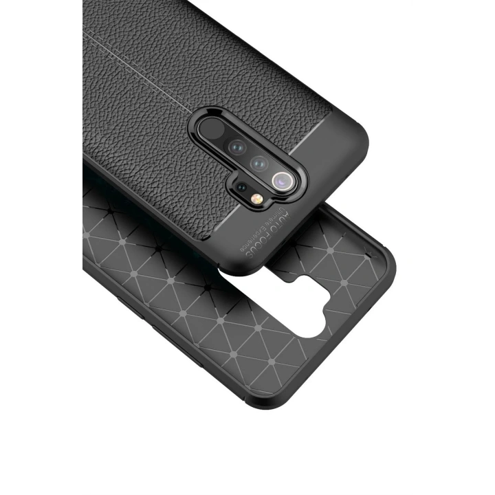 BFS  Xiaomi Redmi Note 8 Pro Kılıf Auto Focus Kapak - Kırmızı