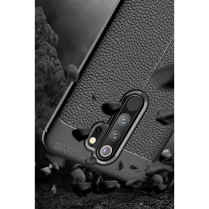 BFS  Xiaomi Redmi Note 8 Pro Kılıf Auto Focus Kapak - Kırmızı