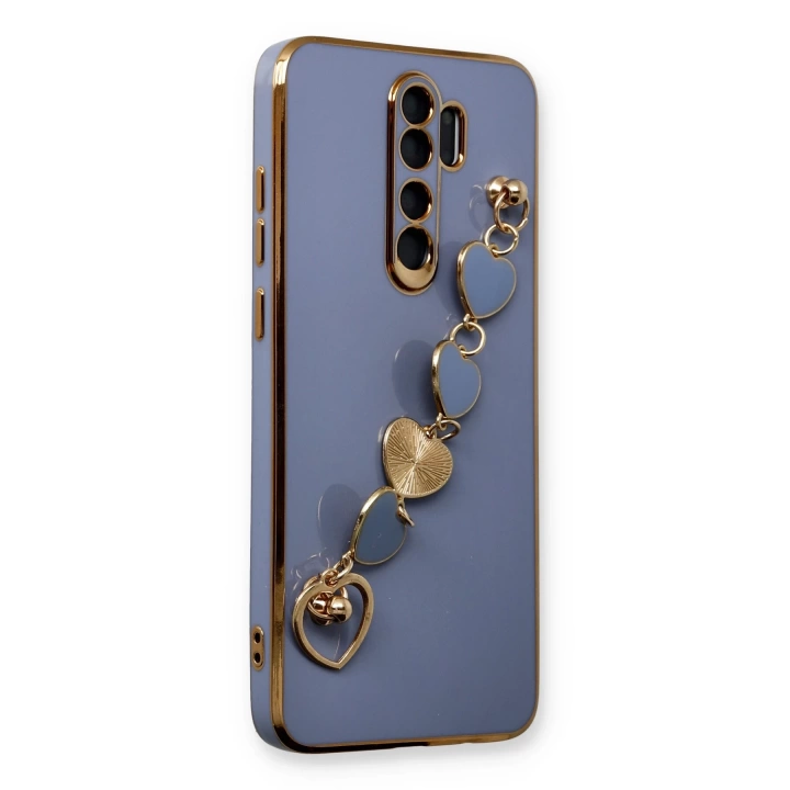 BFS  Xiaomi Redmi Note 8 Pro Kılıf Esila Silikon - Gri