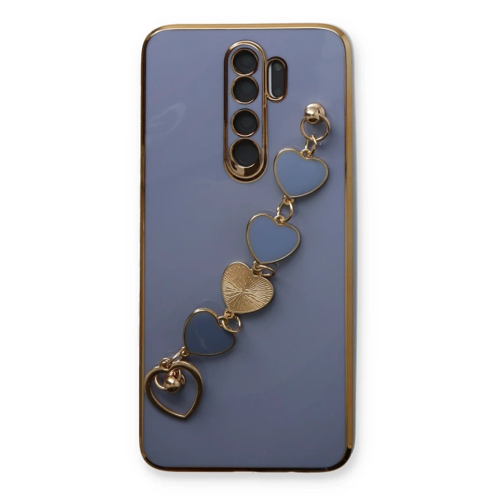 BFS  Xiaomi Redmi Note 8 Pro Kılıf Esila Silikon - Gri