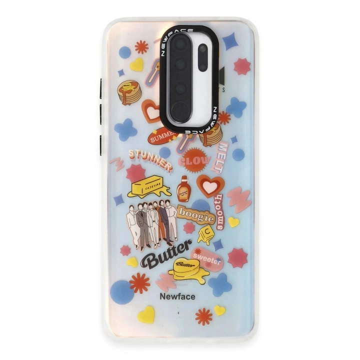 BFS  Xiaomi Redmi Note 8 Pro Kılıf Estoril Desenli Kapak - Estoril - 16