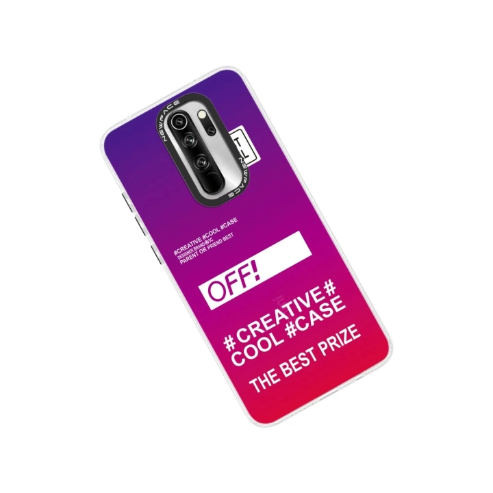 BFS  Xiaomi Redmi Note 8 Pro Kılıf Estoril Desenli Kapak - Estoril - 9