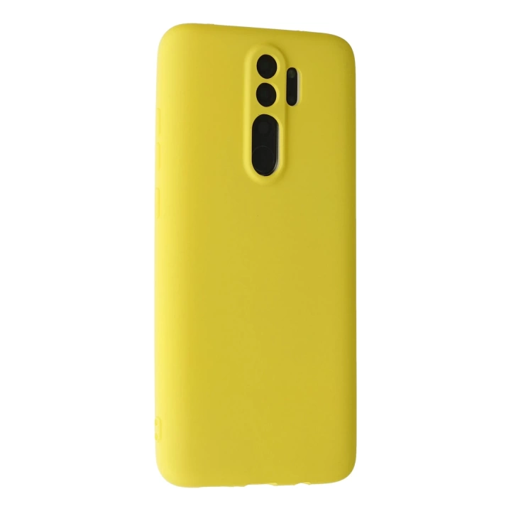 BFS  Xiaomi Redmi Note 8 Pro Kılıf First Silikon - Sarı