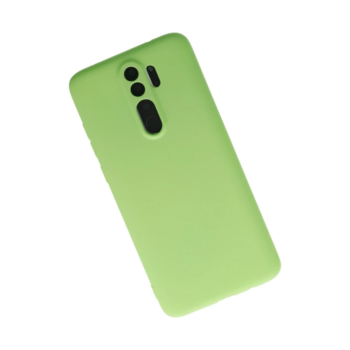 BFS  Xiaomi Redmi Note 8 Pro Kılıf First Silikon - Yeşil