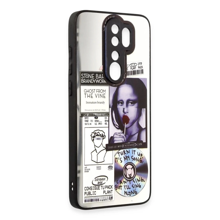 BFS  Xiaomi Redmi Note 8 Pro Kılıf Mirror Desenli Kapak - Mirror - 2
