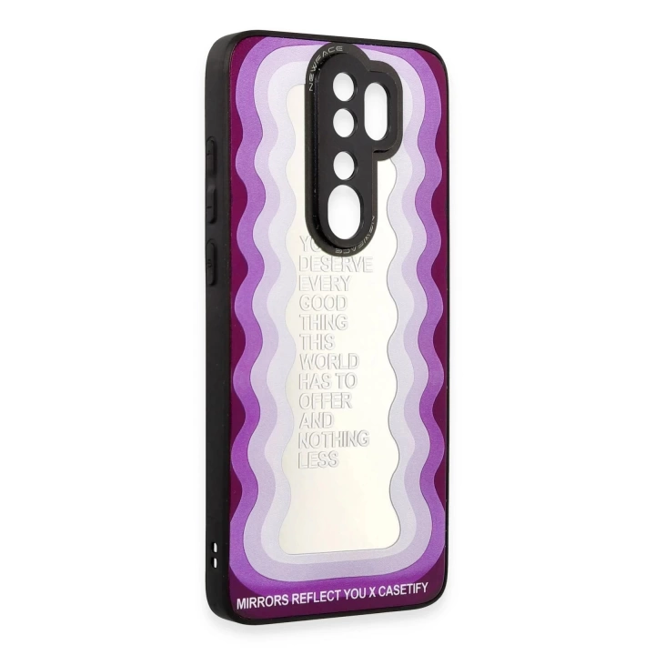 BFS  Xiaomi Redmi Note 8 Pro Kılıf Mirror Desenli Kapak - Mirror - 5
