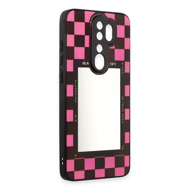 BFS  Xiaomi Redmi Note 8 Pro Kılıf Mirror Desenli Kapak - Mirror - 8