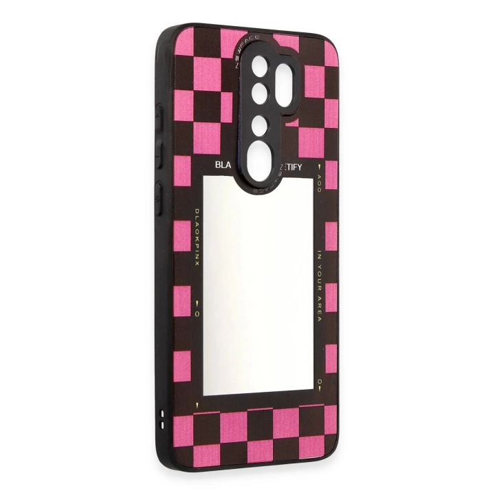BFS  Xiaomi Redmi Note 8 Pro Kılıf Mirror Desenli Kapak - Mirror - 8