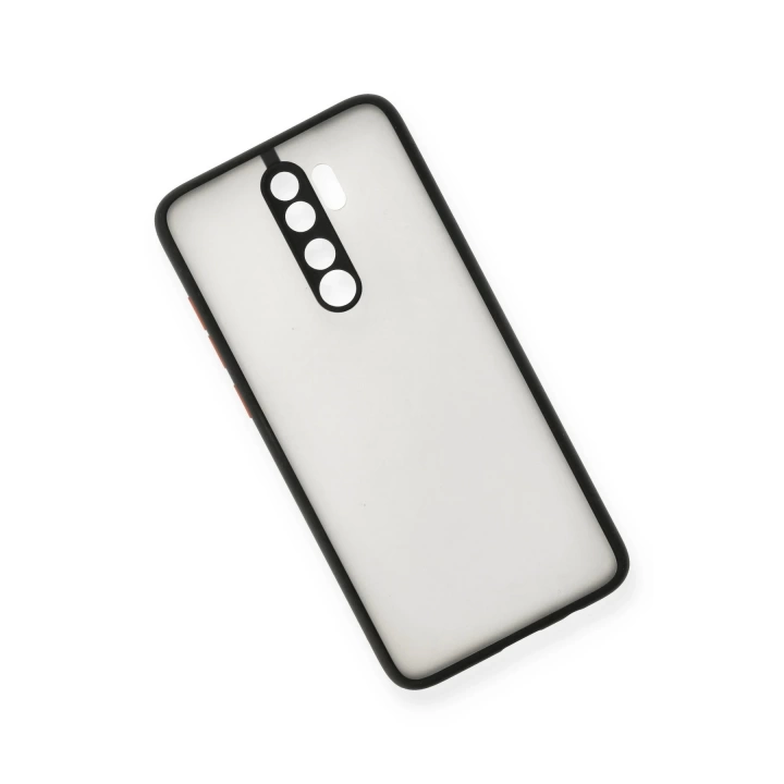 BFS  Xiaomi Redmi Note 8 Pro Kılıf Montreal Silikon Kapak - Siyah