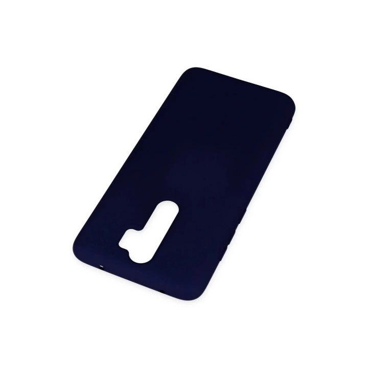 BFS  Xiaomi Redmi Note 8 Pro Kılıf Nano içi Kadife Silikon - Lacivert