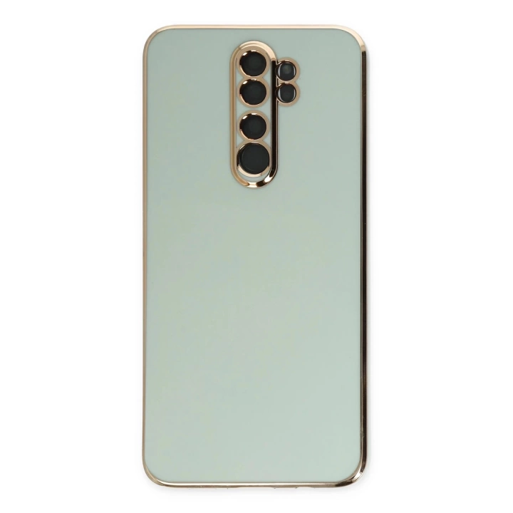 BFS  Xiaomi Redmi Note 8 Pro Kılıf Volet Silikon - Açık Yeşil