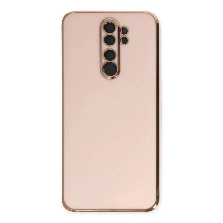 BFS Xiaomi Redmi Note 8 Pro Kılıf Volet Silikon - Pembe