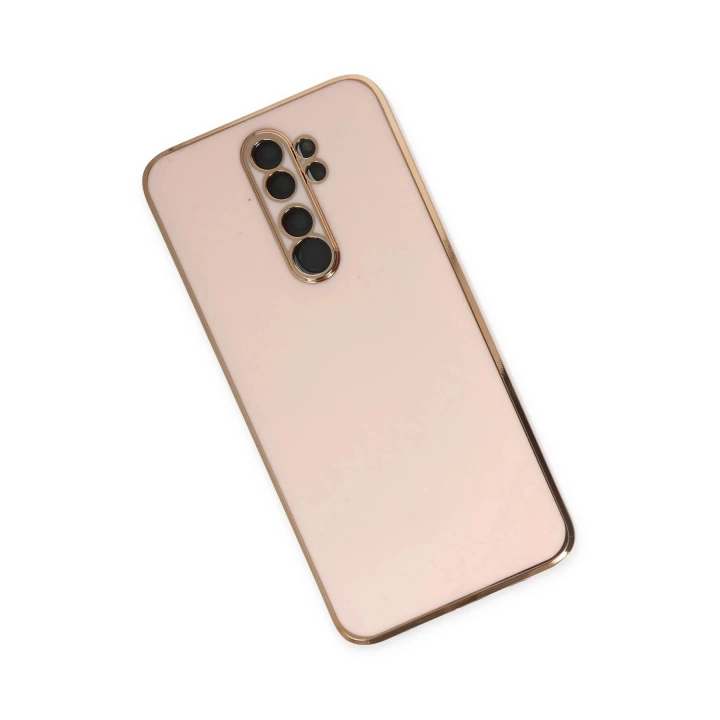 BFS Xiaomi Redmi Note 8 Pro Kılıf Volet Silikon - Pembe