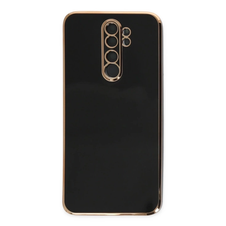 BFS  Xiaomi Redmi Note 8 Pro Kılıf Volet Silikon - Siyah