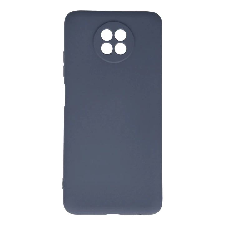 BFS  Xiaomi Redmi Note 9 5G Kılıf Nano içi Kadife Silikon - Gri