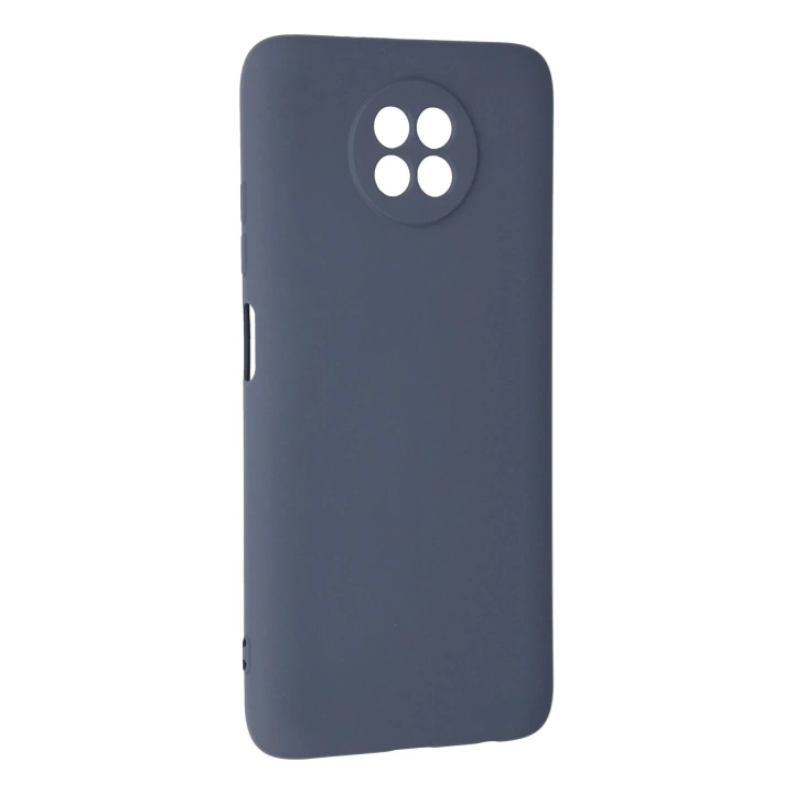 BFS  Xiaomi Redmi Note 9 5G Kılıf Nano içi Kadife Silikon - Gri