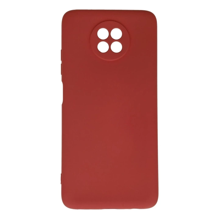 BFS  Xiaomi Redmi Note 9 5G Kılıf Nano içi Kadife Silikon - Kiremit