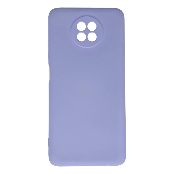 BFS  Xiaomi Redmi Note 9 5G Kılıf Nano içi Kadife Silikon - Lila