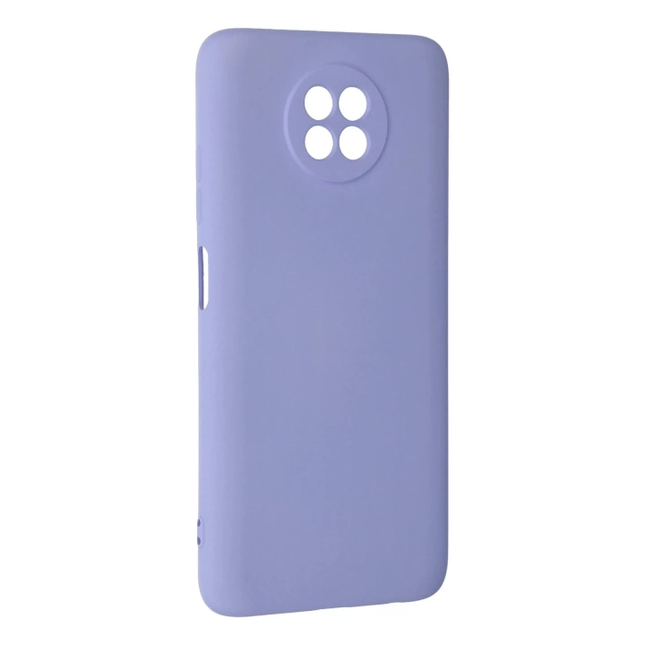 BFS  Xiaomi Redmi Note 9 5G Kılıf Nano içi Kadife Silikon - Lila