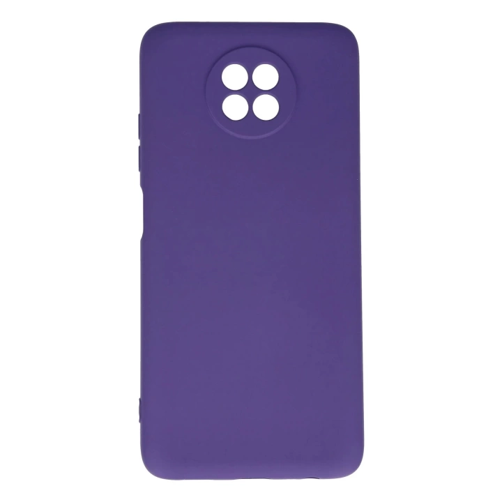 BFS  Xiaomi Redmi Note 9 5G Kılıf Nano içi Kadife Silikon - Mor