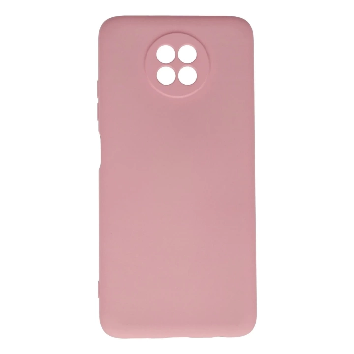 BFS  Xiaomi Redmi Note 9 5G Kılıf Nano içi Kadife Silikon - Pembe