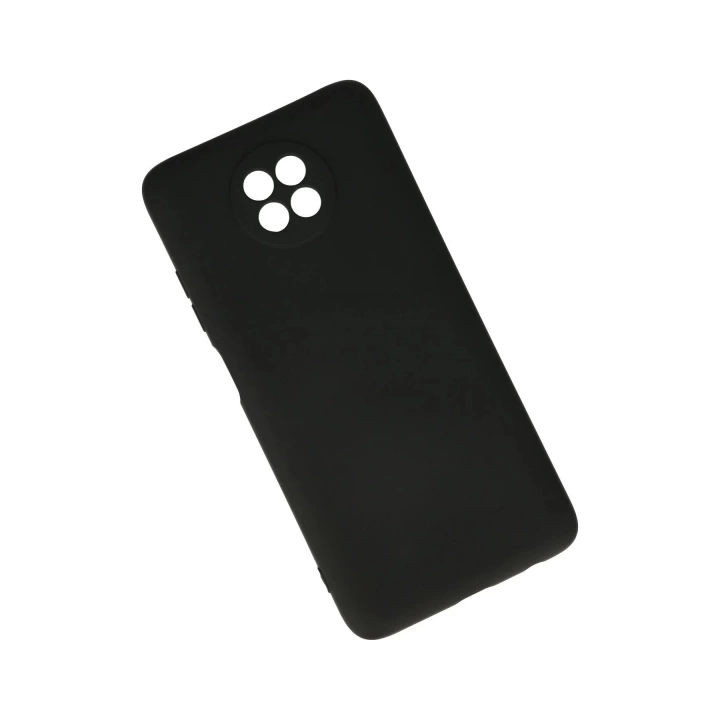 BFS  Xiaomi Redmi Note 9 5G Kılıf Nano içi Kadife Silikon - Siyah