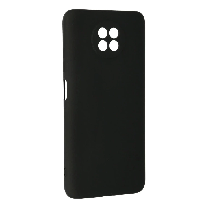 BFS  Xiaomi Redmi Note 9 5G Kılıf Nano içi Kadife Silikon - Siyah