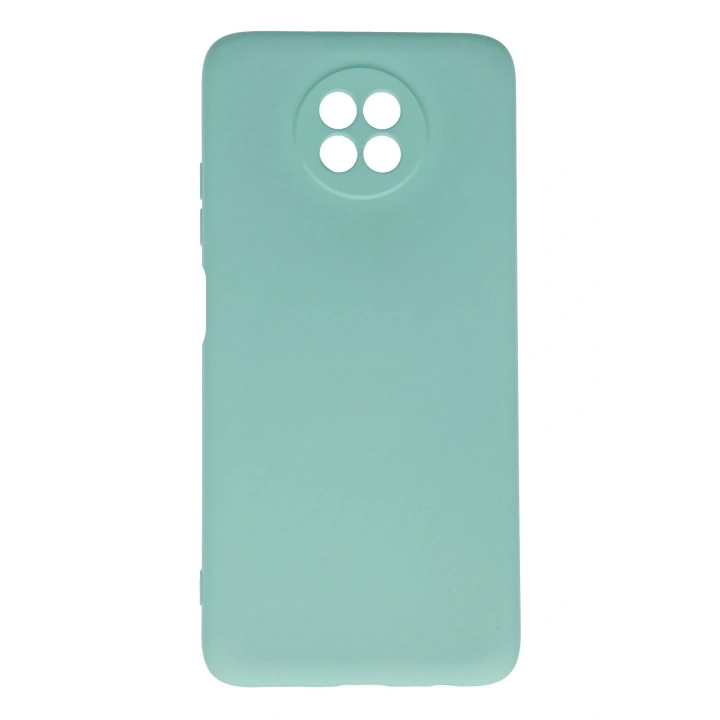 BFS  Xiaomi Redmi Note 9 5G Kılıf Nano içi Kadife Silikon - Turkuaz