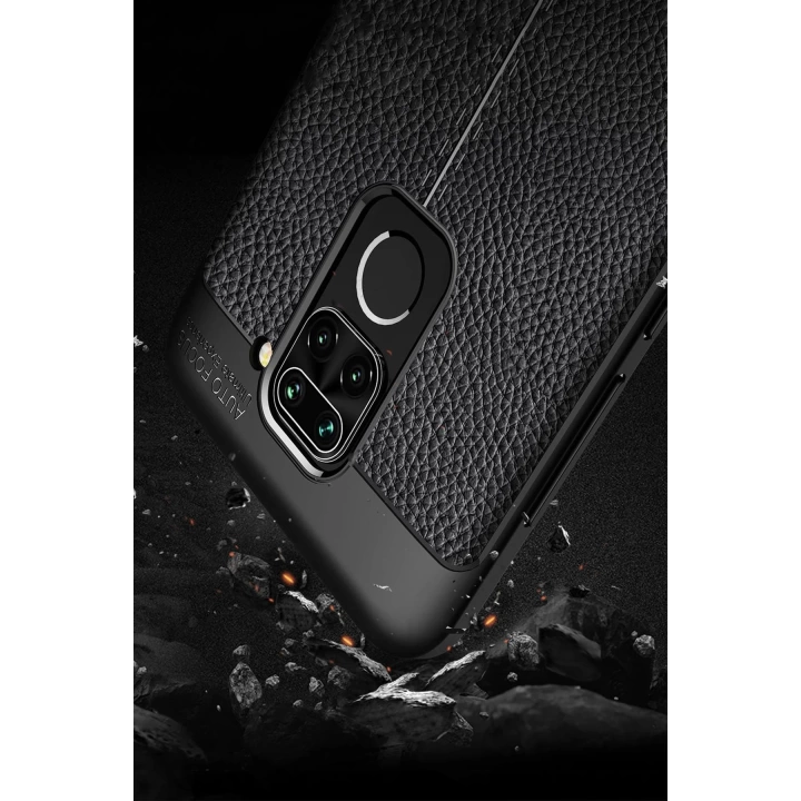 BFS  Xiaomi Redmi Note 9 Kılıf Auto Focus Kapak - Lacivert