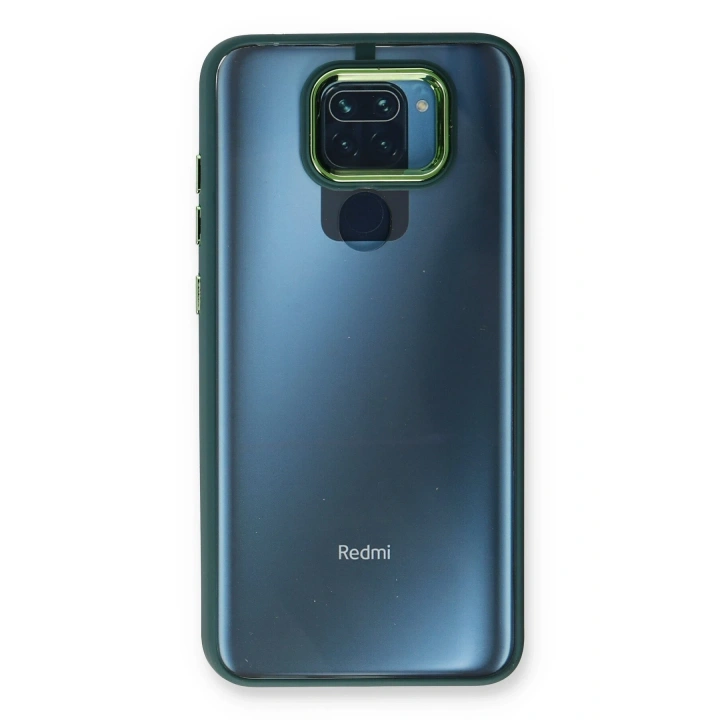 BFS  Xiaomi Redmi Note 9 Kılıf Dora Kapak - Haki Yeşil
