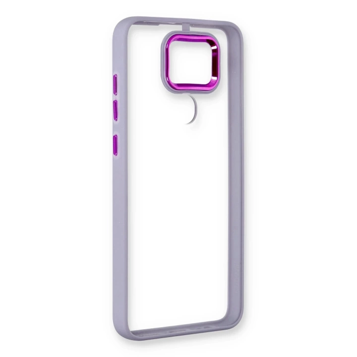 BFS  Xiaomi Redmi Note 9 Kılıf Dora Kapak - Lila