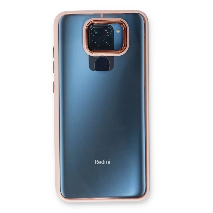 BFS  Xiaomi Redmi Note 9 Kılıf Dora Kapak - Pudra