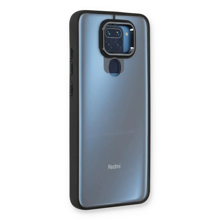 BFS  Xiaomi Redmi Note 9 Kılıf Dora Kapak - Siyah