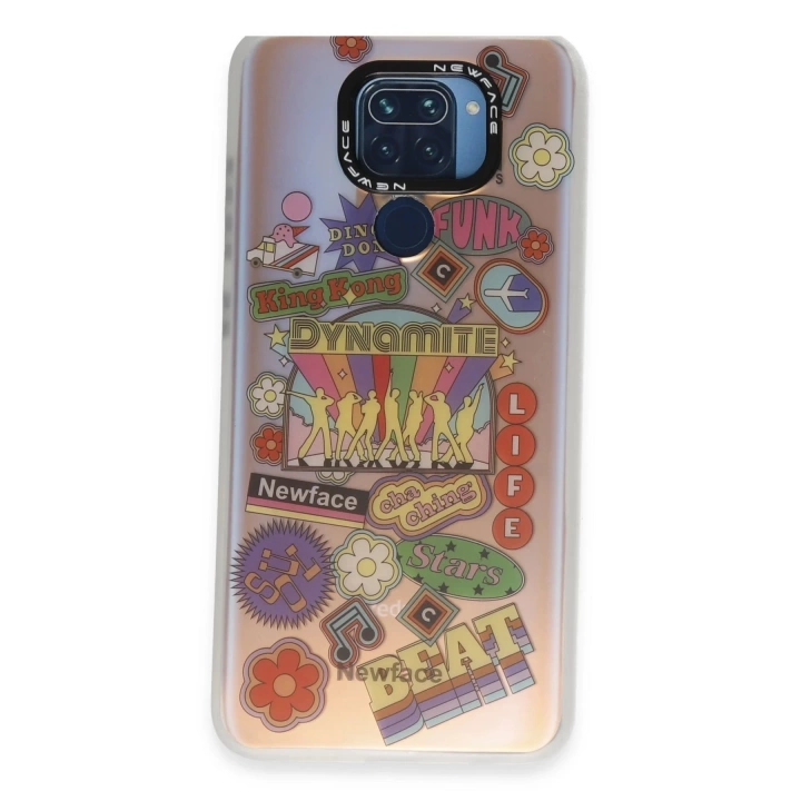 BFS  Xiaomi Redmi Note 9 Kılıf Estoril Desenli Kapak - Estoril - 14