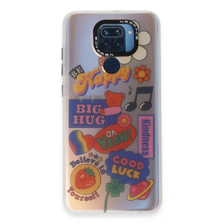 BFS  Xiaomi Redmi Note 9 Kılıf Estoril Desenli Kapak - Estoril - 15