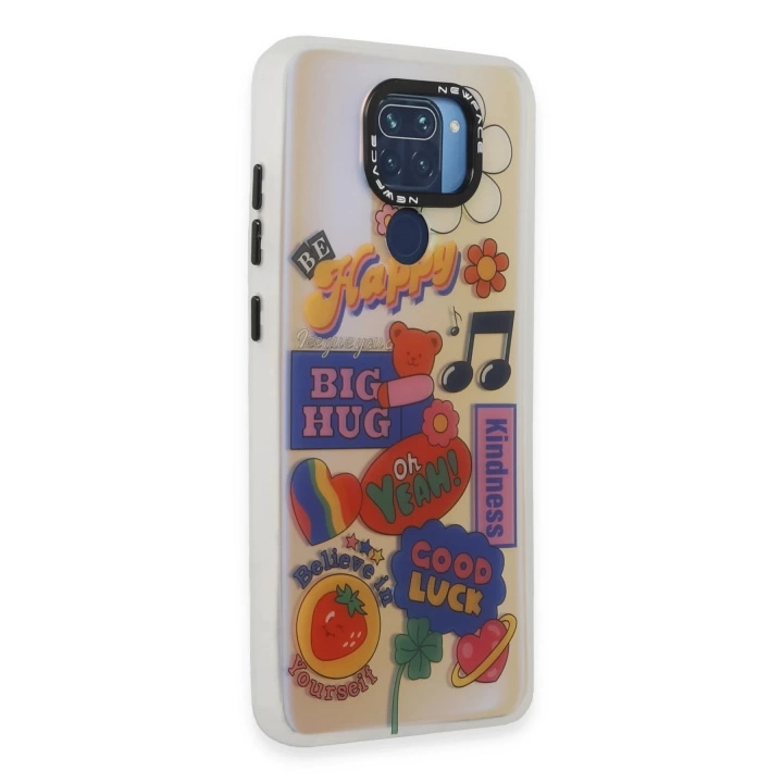 BFS  Xiaomi Redmi Note 9 Kılıf Estoril Desenli Kapak - Estoril - 15