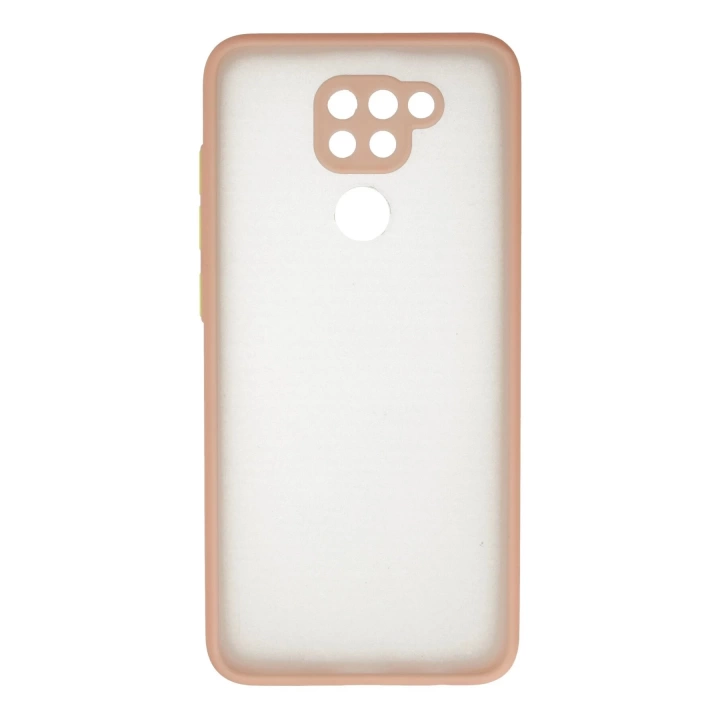 BFS  Xiaomi Redmi Note 9 Kılıf Montreal Silikon Kapak - Pembe
