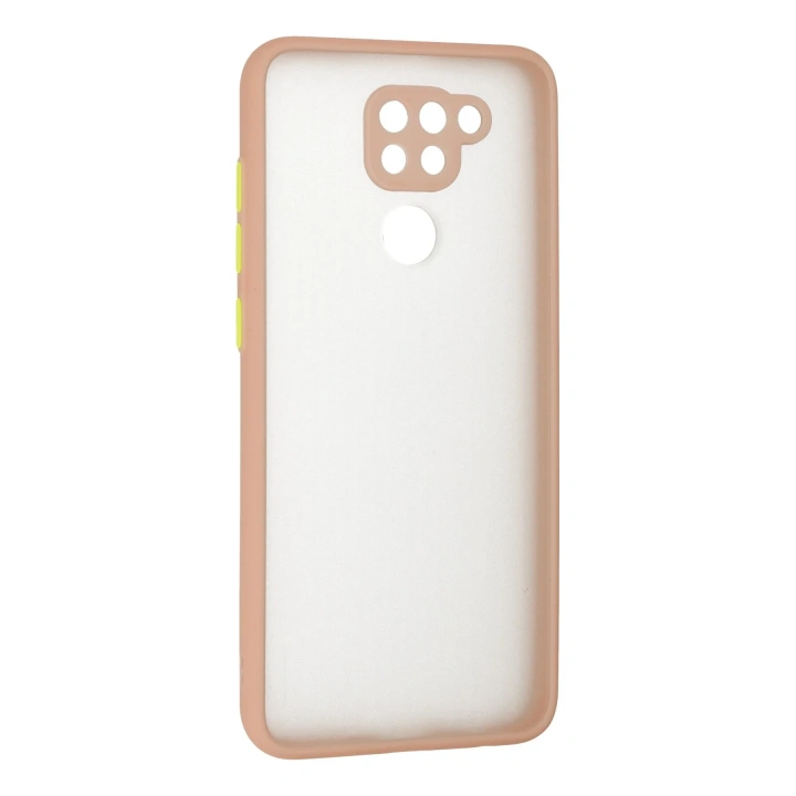 BFS  Xiaomi Redmi Note 9 Kılıf Montreal Silikon Kapak - Pembe