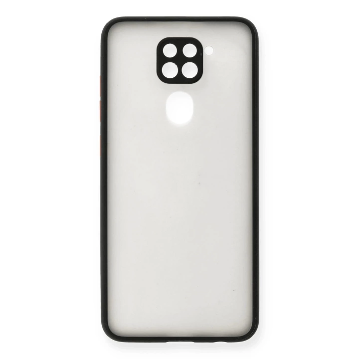 BFS  Xiaomi Redmi Note 9 Kılıf Montreal Silikon Kapak - Siyah