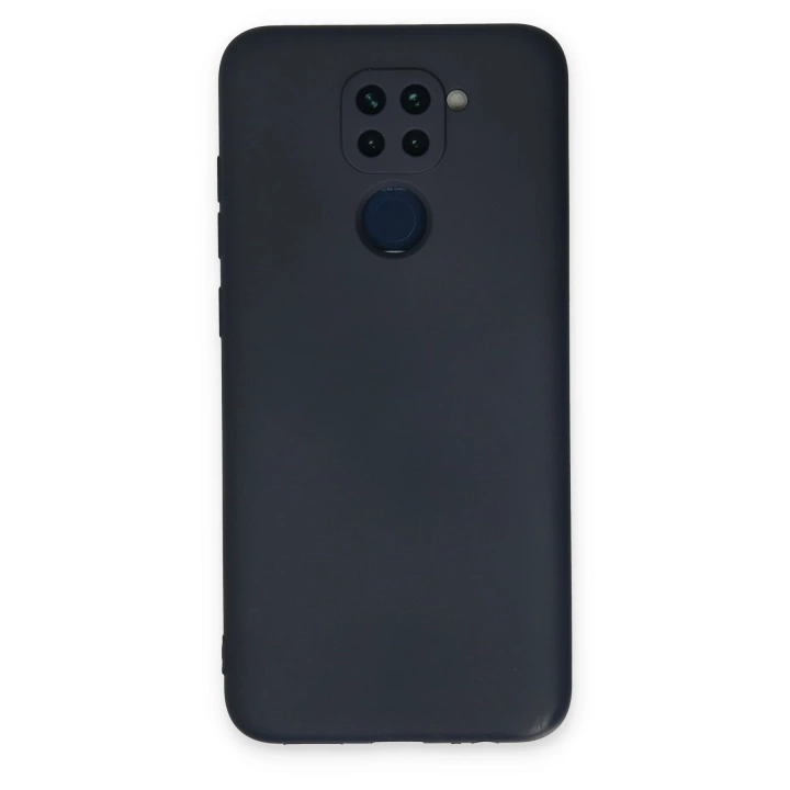BFS  Xiaomi Redmi Note 9 Kılıf Nano içi Kadife Silikon - Lacivert